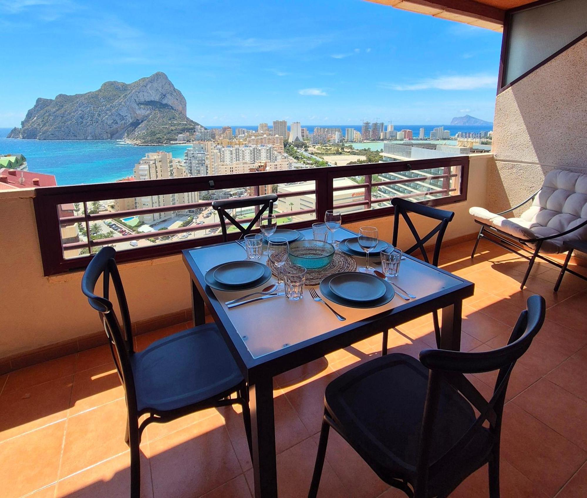 Apartamento Con Vista Increible Calpe Exterior foto